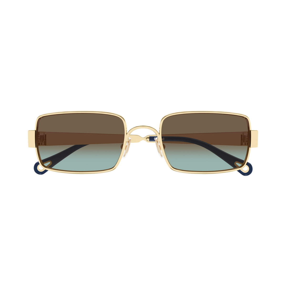 Chloé CH0354S Or Kaki 003 de face - Les Lunettes de Pauline
