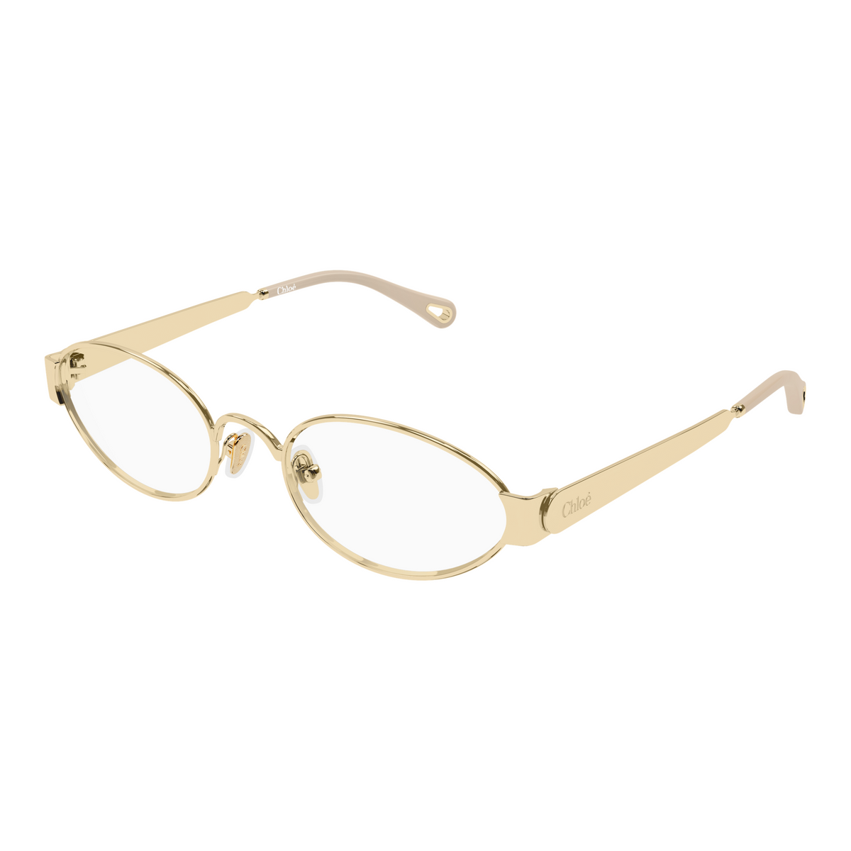 Chloé CH0355O Or 001 de trois-quarts - Les Lunettes de Pauline