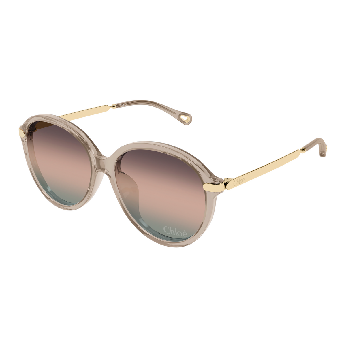 Chloé CH0358SK Brun Bronze 005 de trois-quarts - Les Lunettes de Pauline