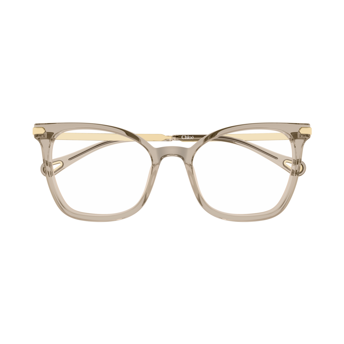 Chloé CH0360O Brun 004 de face - Les Lunettes de Pauline