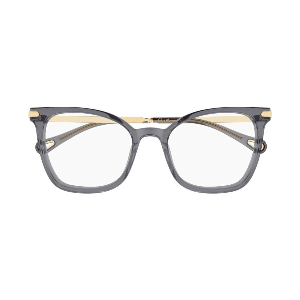 Chloé CH0360O Gris 001 de face - Les Lunettes de Pauline