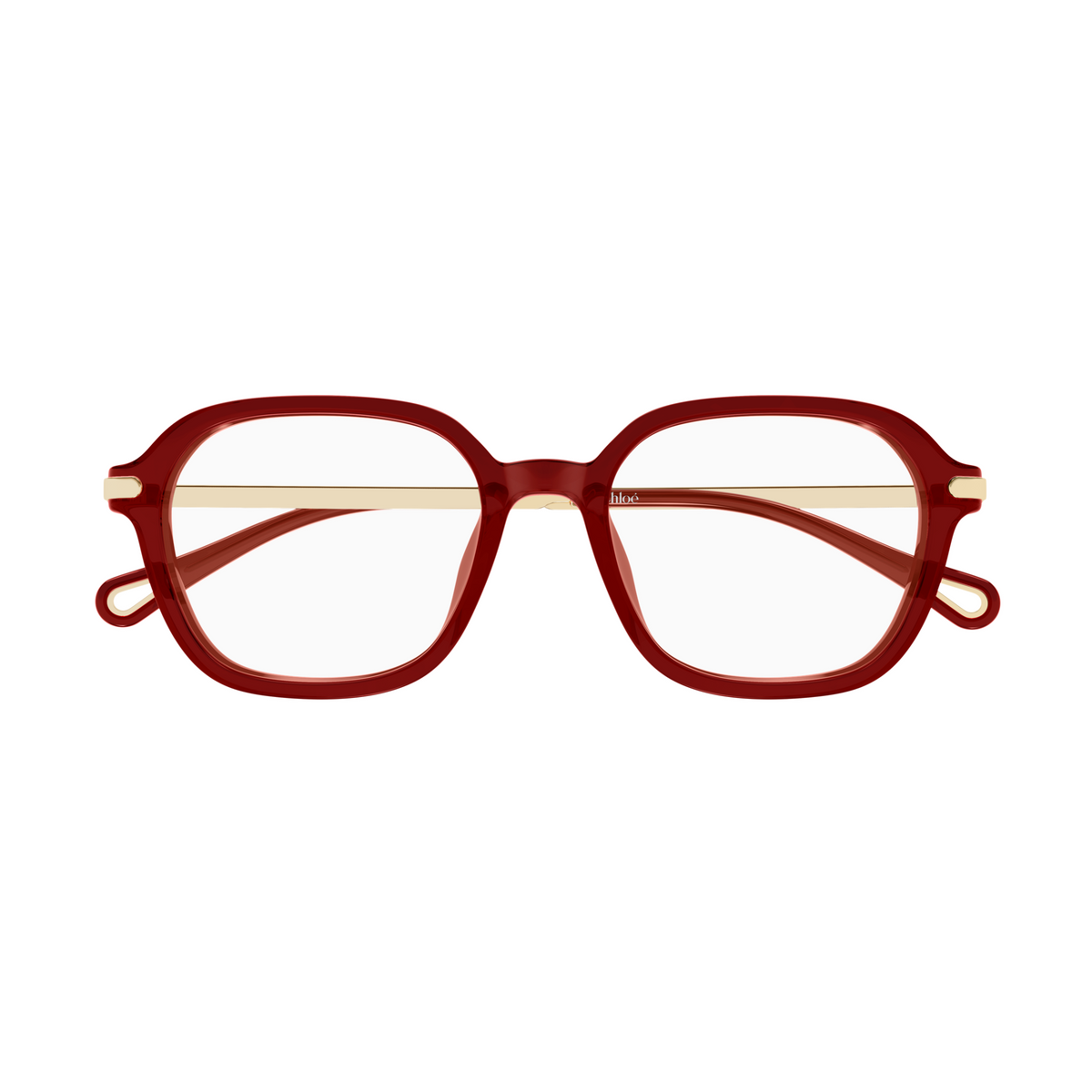 Chloé CH0361OA Bordeaux 004 de face - Les Lunettes de Pauline
