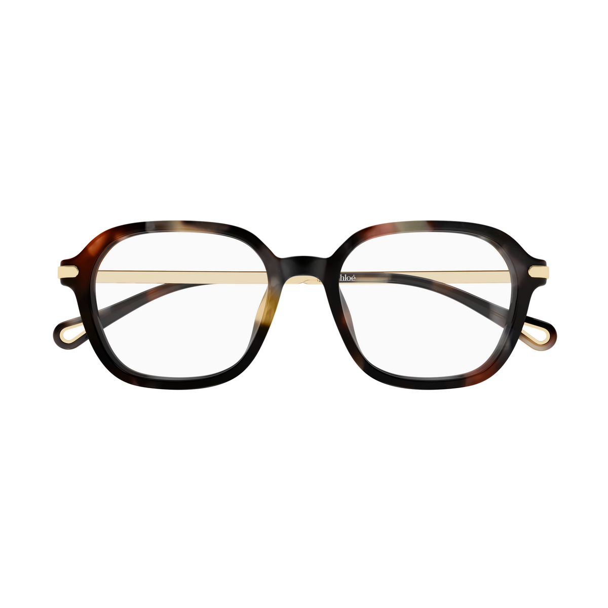 Chloé CH0361OA Écaille Havane 002 de face - Les Lunettes de Pauline