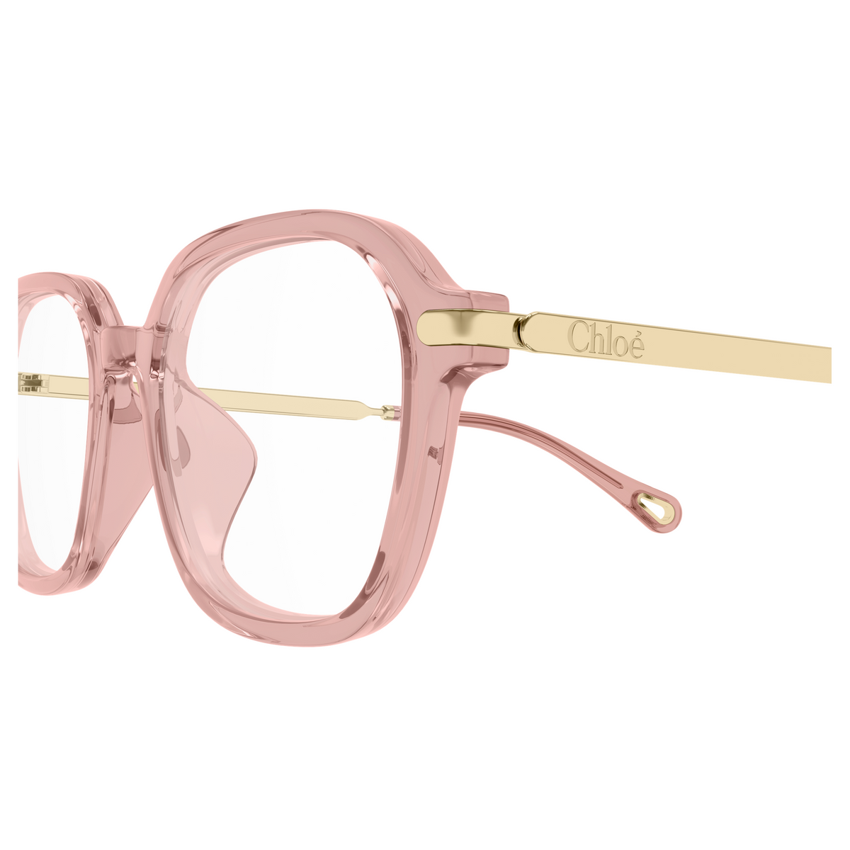 Chloé CH0361OA Rose 003, détail des branches - Les Lunettes de Pauline