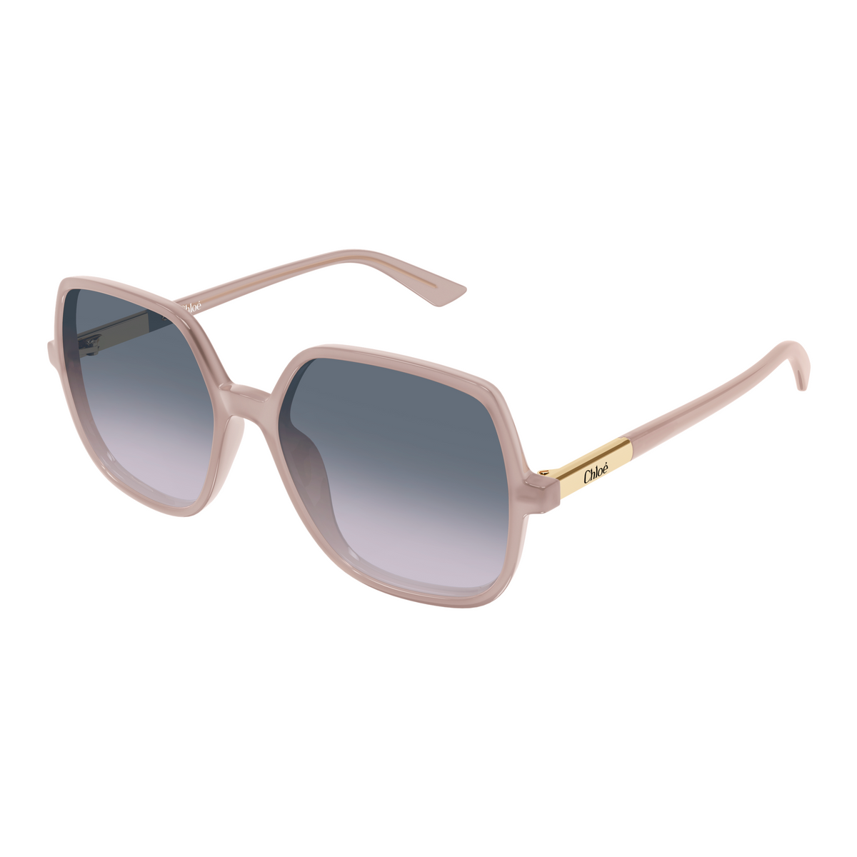 Chloé CH0362S Beige 005 de trois-quarts - Les Lunettes de Pauline