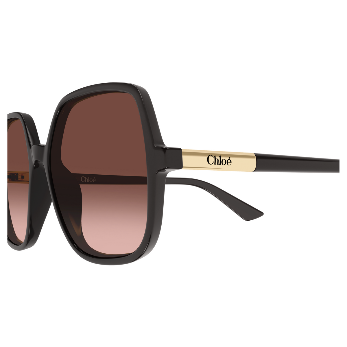 Chloé CH0362S Gris 003, détail des branches - Les Lunettes de Pauline