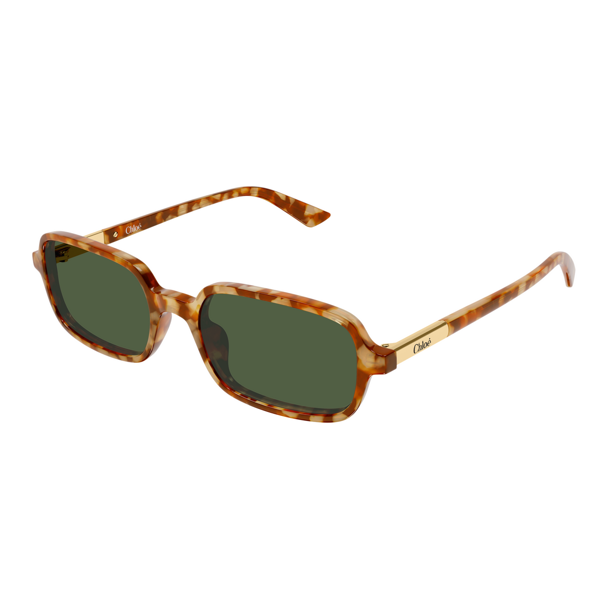 Chloé CH0363S Écaille Blonde 003 de trois-quarts - Les Lunettes de Pauline