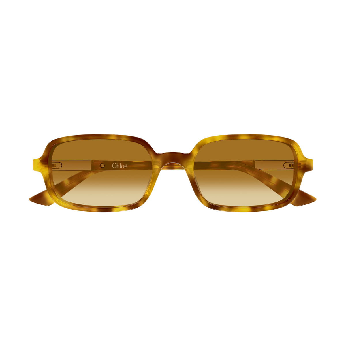 Chloé CH0363S Écaille Miel 004 de face - Les Lunettes de Pauline