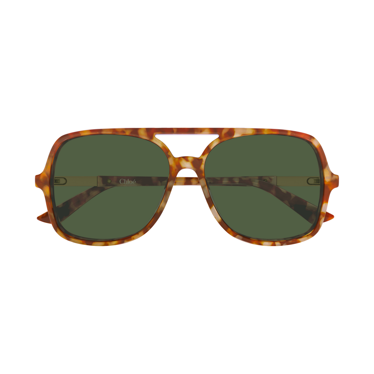 Chloé CH0364S Écaille Blonde 003 de face - Les Lunettes de Pauline