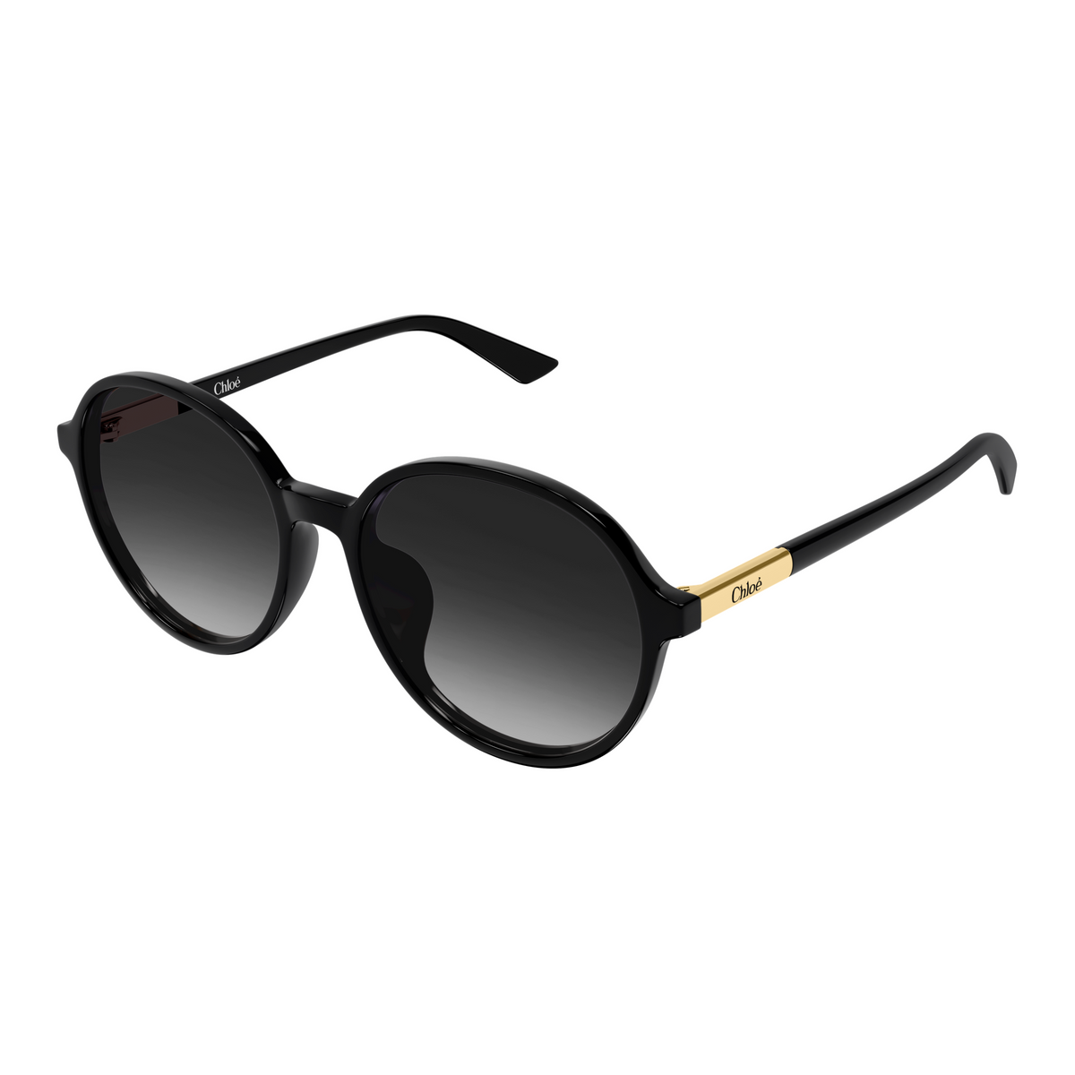 Chloé CH0365SK Noir 001 de trois-quarts - Les Lunettes de Pauline