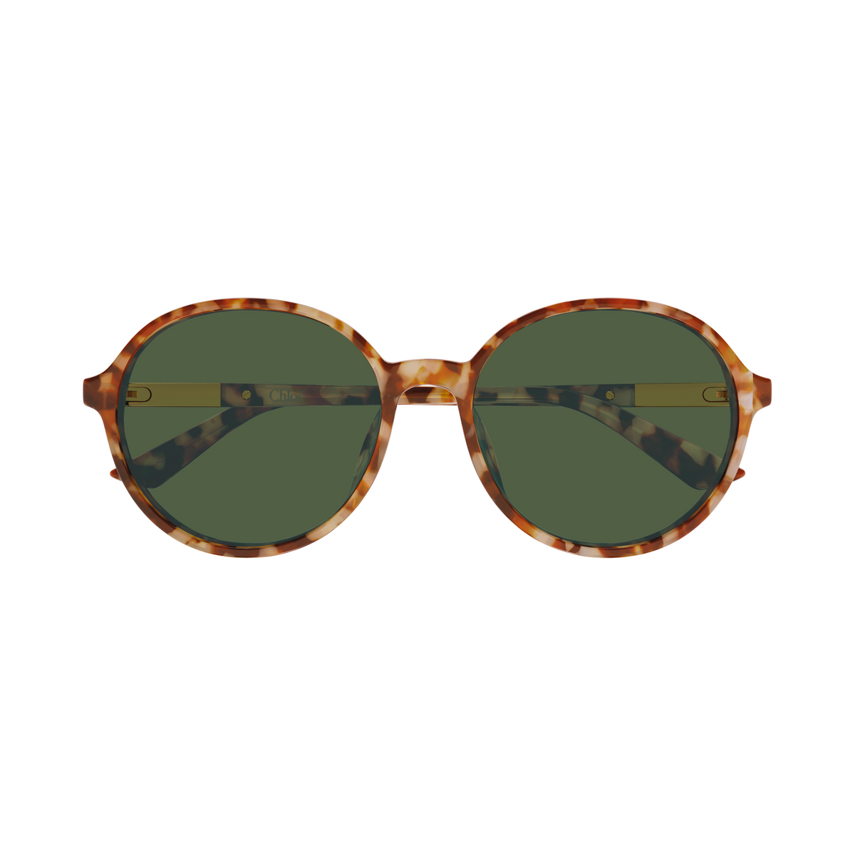 Chloé CH0365SK Écaille Blonde 004 de face - Les Lunettes de Pauline