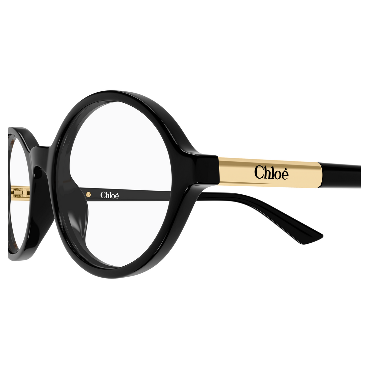 Chloé CH0367O Noir 001, détail des branches - Les Lunettes de Pauline