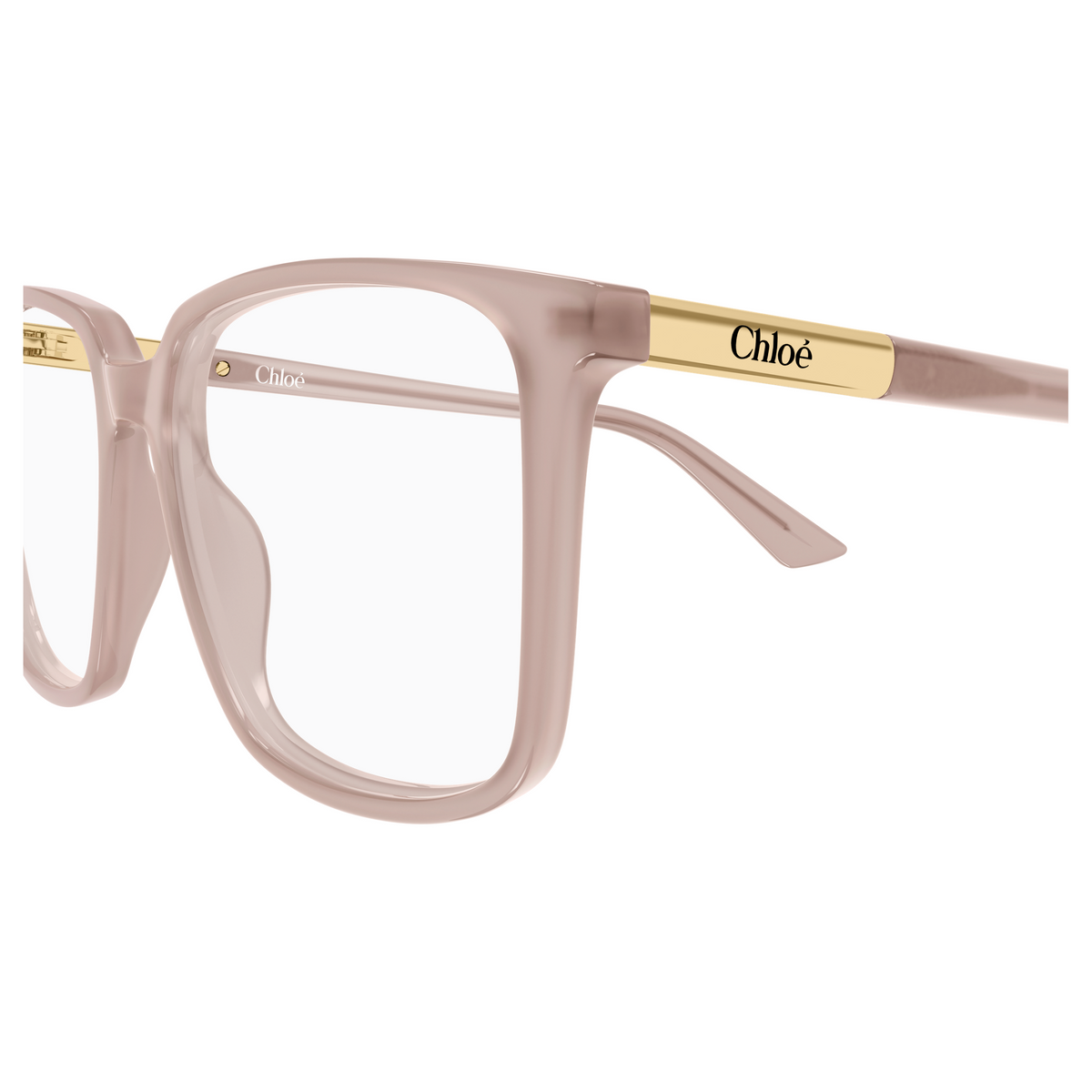 Chloé CH0369O Beige 004, détail des branches - Les Lunettes de Pauline