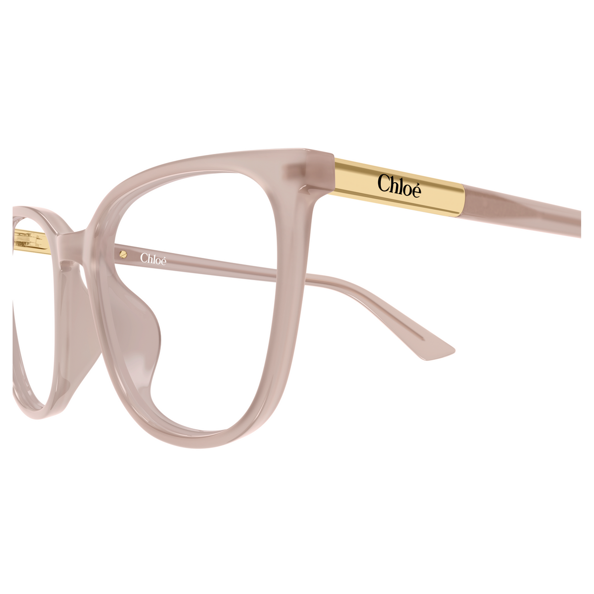 Chloé CH0370OL Beige 004, détail des branches - Les Lunettes de Pauline