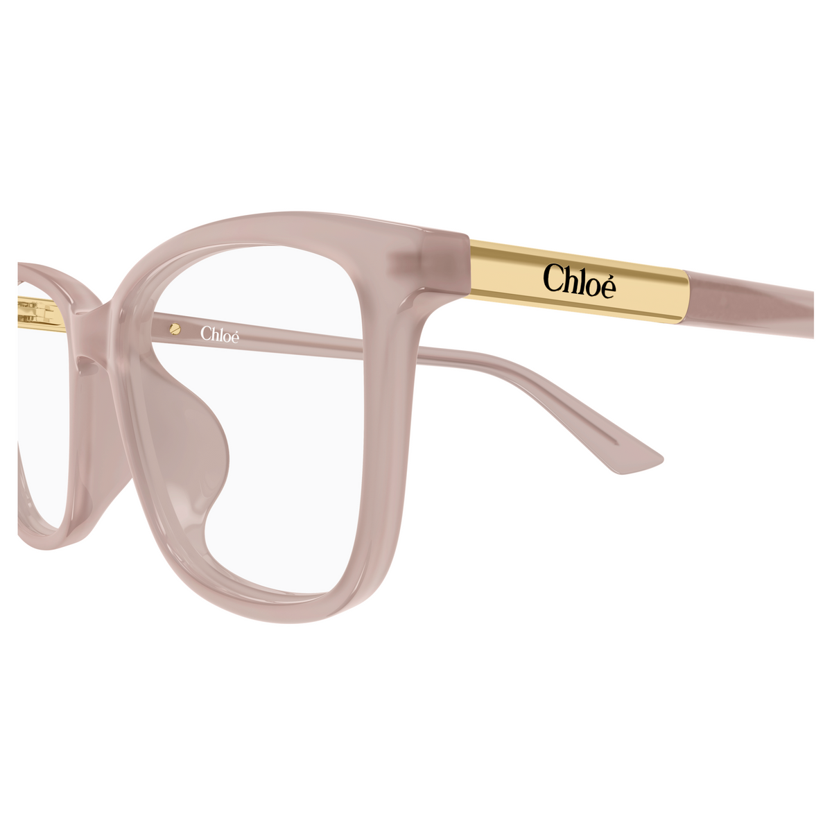 Chloé CH0371OA Beige 003, détail des branches - Les Lunettes de Pauline