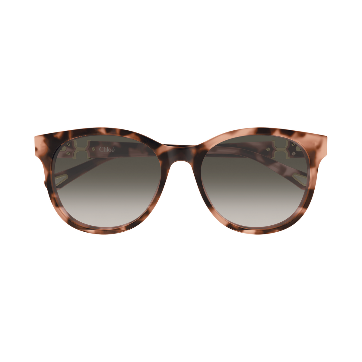 Chloé CH0375SK Écaille Havane 002 de face - Les Lunettes de Pauline