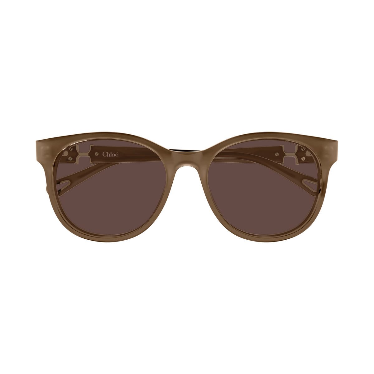 Chloé CH0375SK Brun 004 de face - Les Lunettes de Pauline