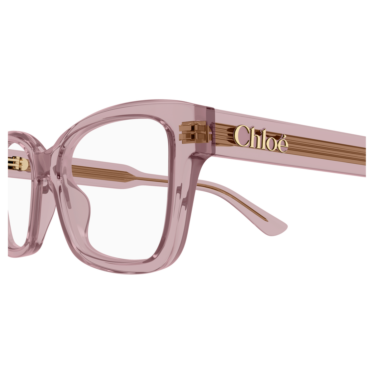 Chloé CH0380O Rose 004, détail des branches - Les Lunettes de Pauline