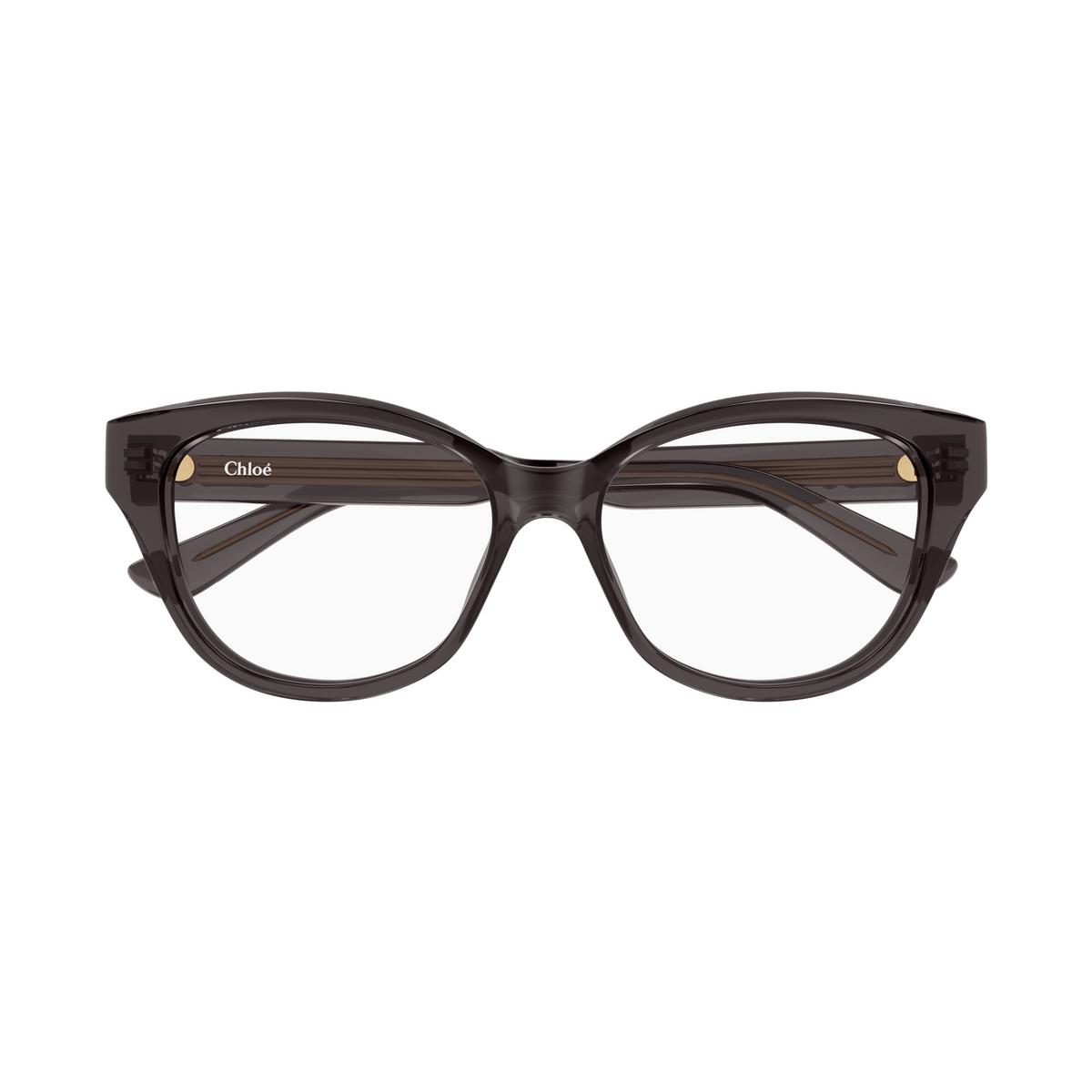 Chloé CH0381OL Gris Anthracite 001 de face - Les Lunettes de Pauline