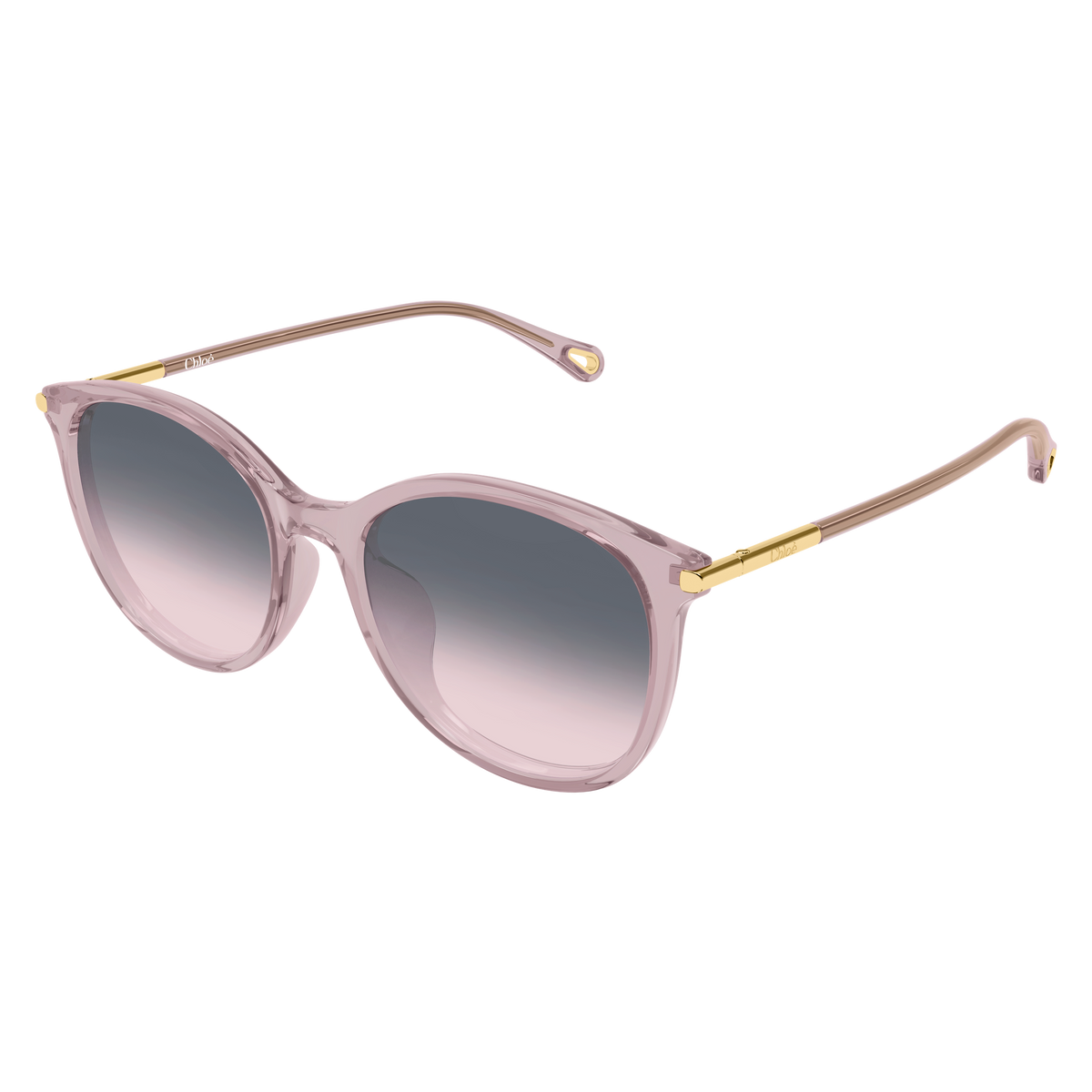 Chloé CH0397SK Rose 005 de trois-quarts - Les Lunettes de Pauline