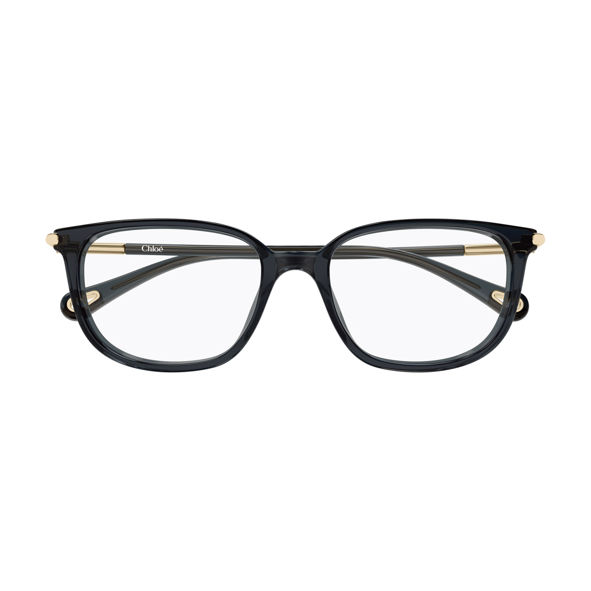Chloé CH0400O Gris 001 de face - Les Lunettes de Pauline