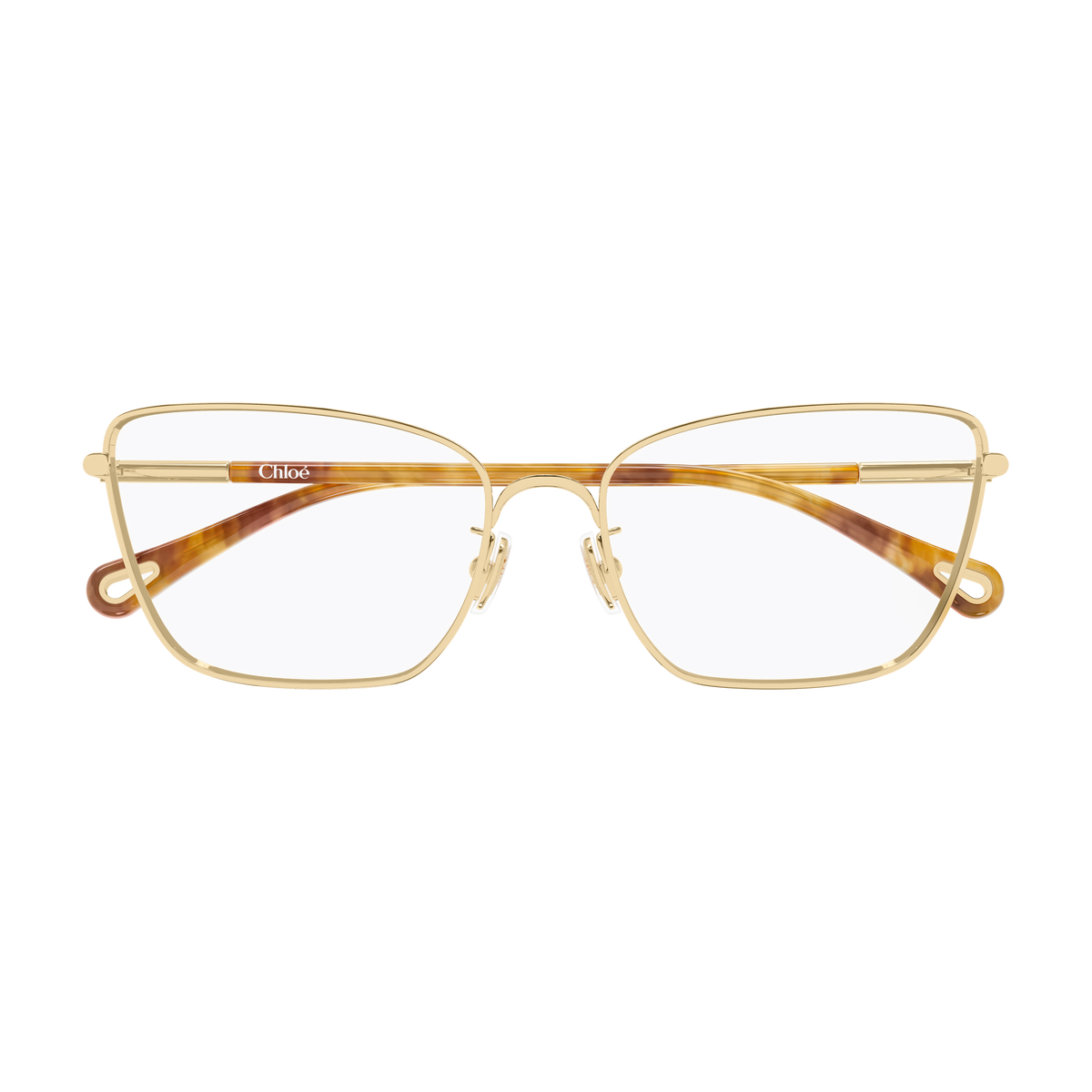 Chloé CH0403O Or et Écaille Havane 002 de face - Les Lunettes de Pauline