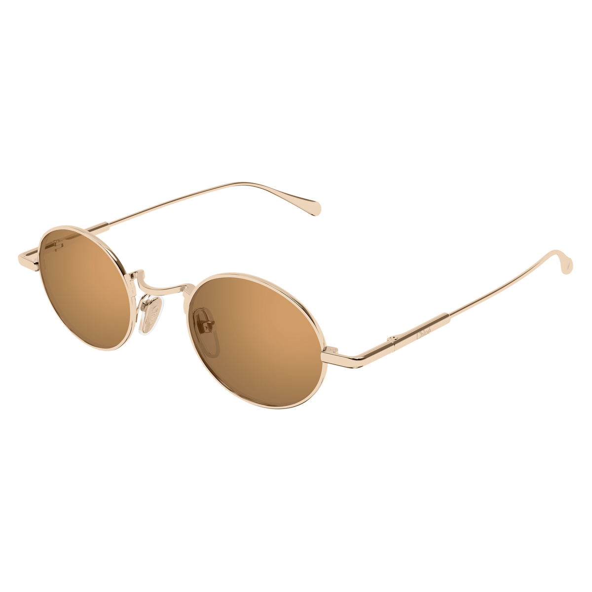 Chloé CH0414S Rouge 003 de trois-quarts - Les Lunettes de Pauline
