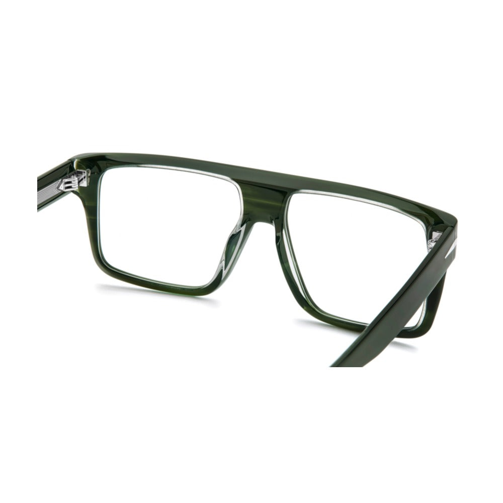 David Beckham DB 7154 B59 vert kaki, vue en plongée - Les Lunettes de Pauline