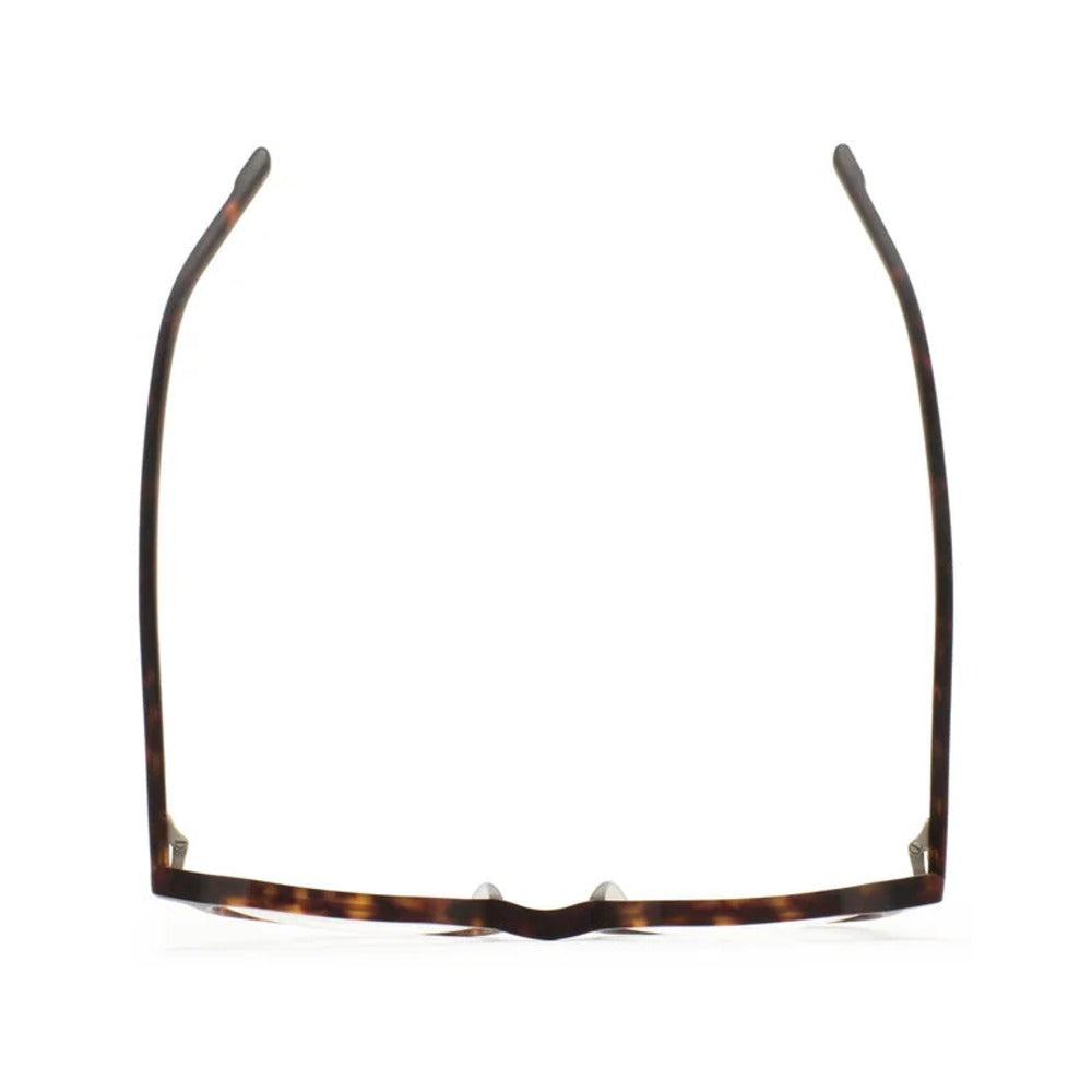 Kaleos Delacorte L Havane Foncé Mat 02 vue de dessus - Les Lunettes de Pauline