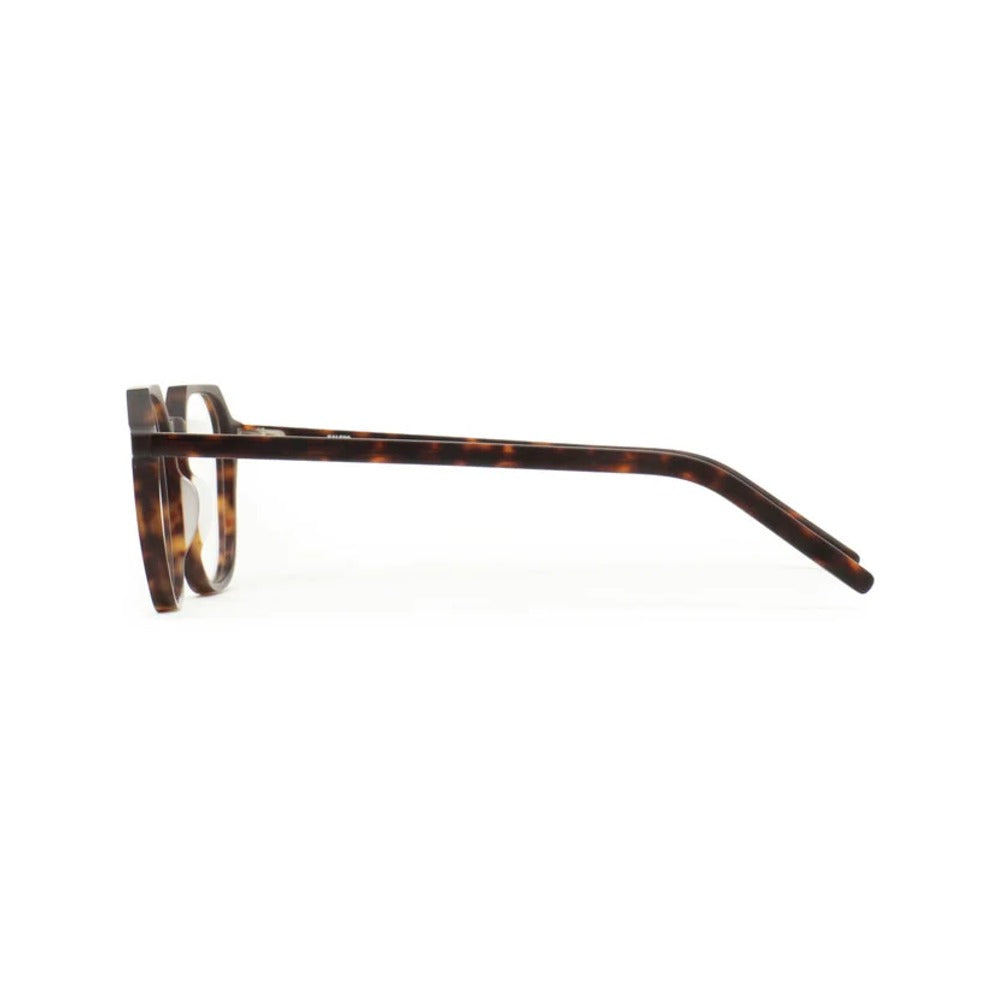Kaleos Delacorte L Havane Foncé Mat 02 vue de profil - Les Lunettes de Pauline