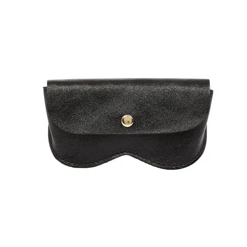 Etui à lunettes cuir Aviateur Noir - Les Lunettes de Pauline
