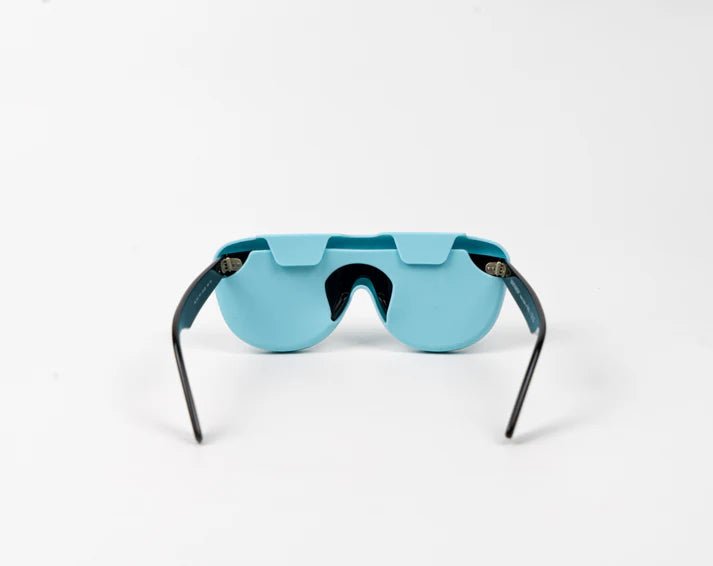 Étui à lunettes en silicone bleu - Lups The Case - Les Lunettes de Pauline