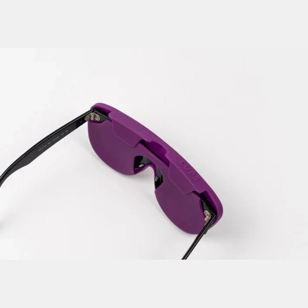 Étui à lunettes en silicone Violet - Lups The Case - Les Lunettes de Pauline