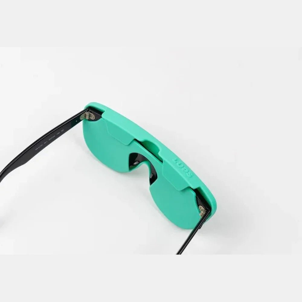Étui à lunettes en silicone Turquoise - Lups The Case - Les Lunettes de Pauline