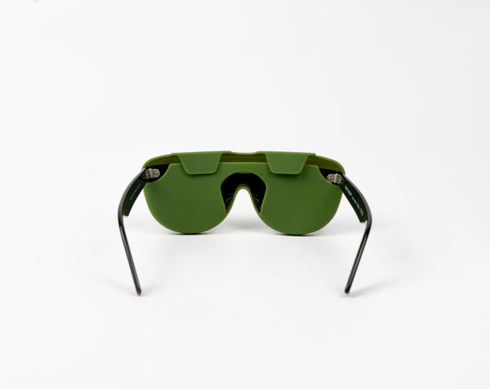 Étui à lunettes en silicone vert - Lups The Case - Les Lunettes de Pauline