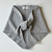 Foulard triangle SUZON 100% laine gris - Les Lunettes de Pauline