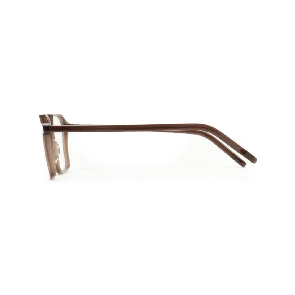 Kaleos Gettis L Marron Laiteux 02 vue de profil - Les Lunettes de Pauline