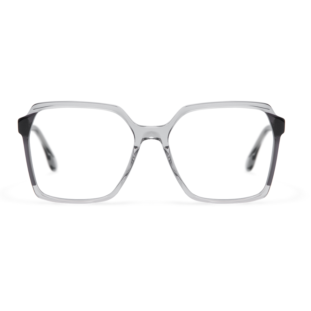 Gigi Studios Ahlia Gris Cristal 64 de face - Les Lunettes de Pauline