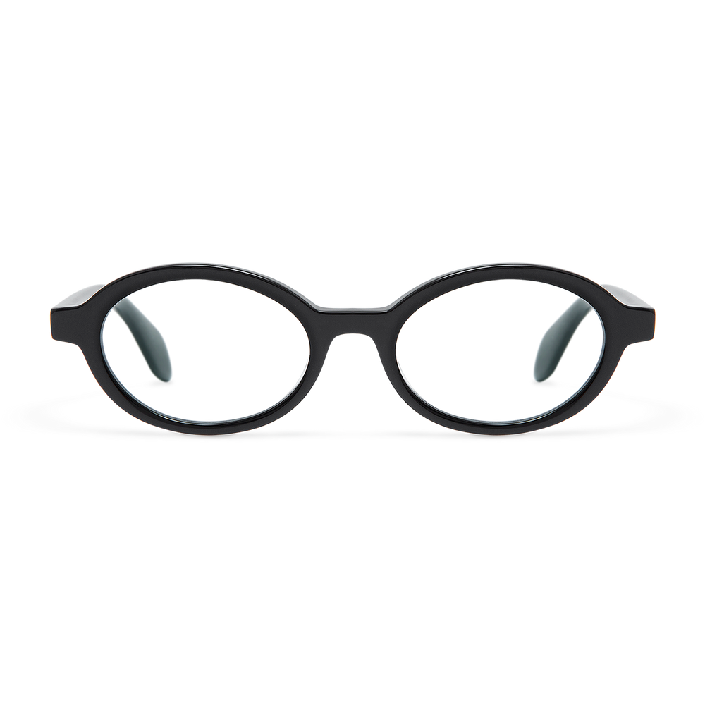 Gigi Studios Cassia Noir Brillant 11 de face - Les Lunettes de Pauline
