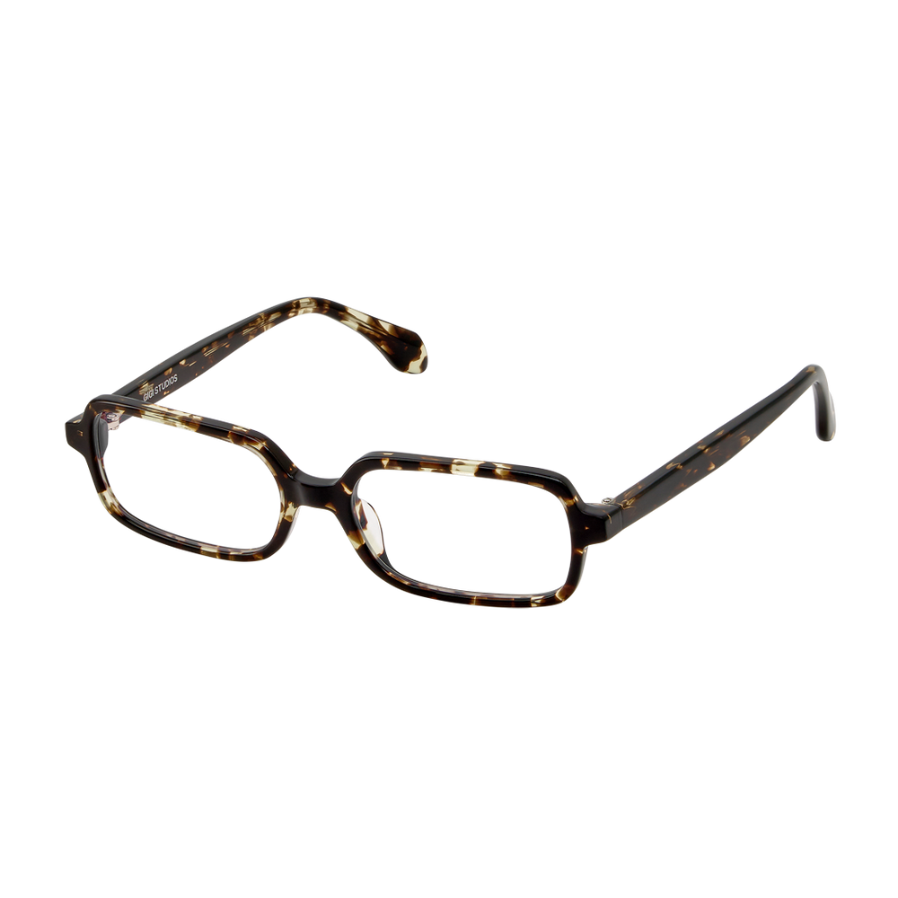 Gigi Studios Edith Havane Foncé 21 vue trois-quarts - Les Lunettes de Pauline
