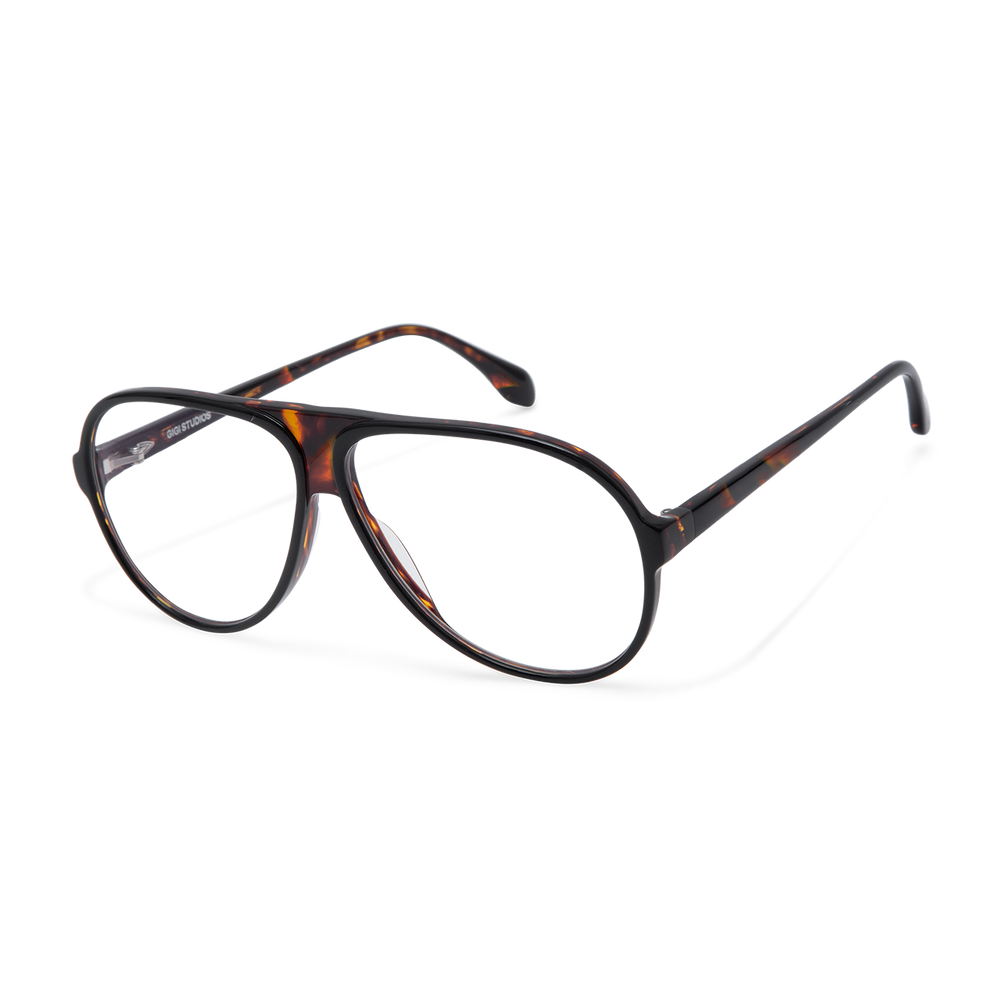 Gigi Studios Varena Noir 10 vue trois-quarts - Les Lunettes de Pauline