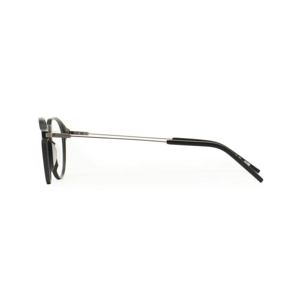 Kaleos Harper L Noir Mat 01 vue de profil - Les Lunettes de Pauline