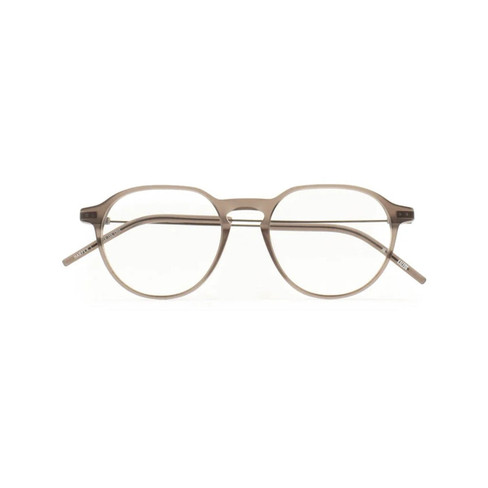 Kaleos Harper L Marron Cristal Mat 02 de face - Les Lunettes de Pauline