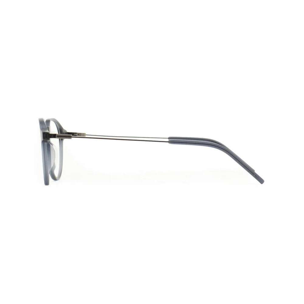 Kaleos Harper L Bleu Marine Cristal Mat 03 vue de profil - Les Lunettes de Pauline