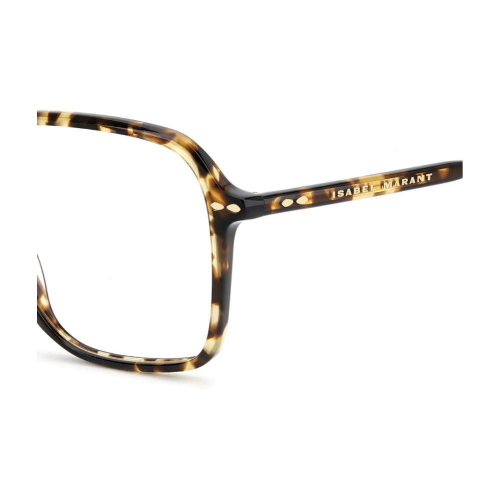Isabel Marant IM 0260 Écaille Havane Claire 086 en détail des branches - Les Lunettes de Pauline