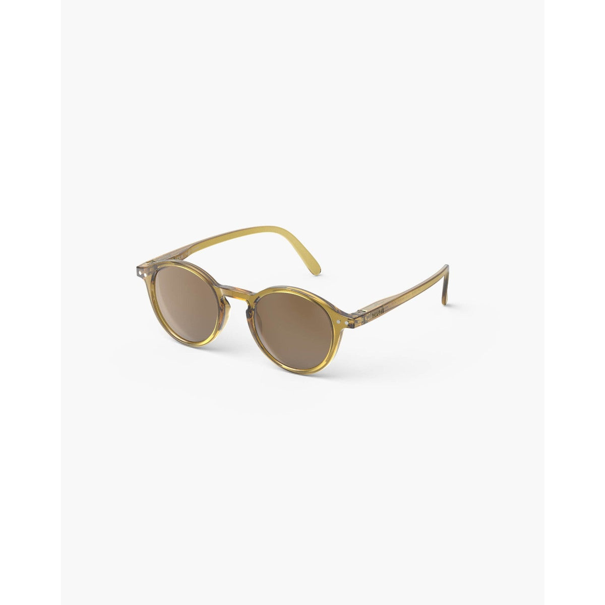 IZIPIZI #D Solaire Enfant Polarisée Vert Doré 7-11 ans de trois-quarts - Les Lunettes de Pauline