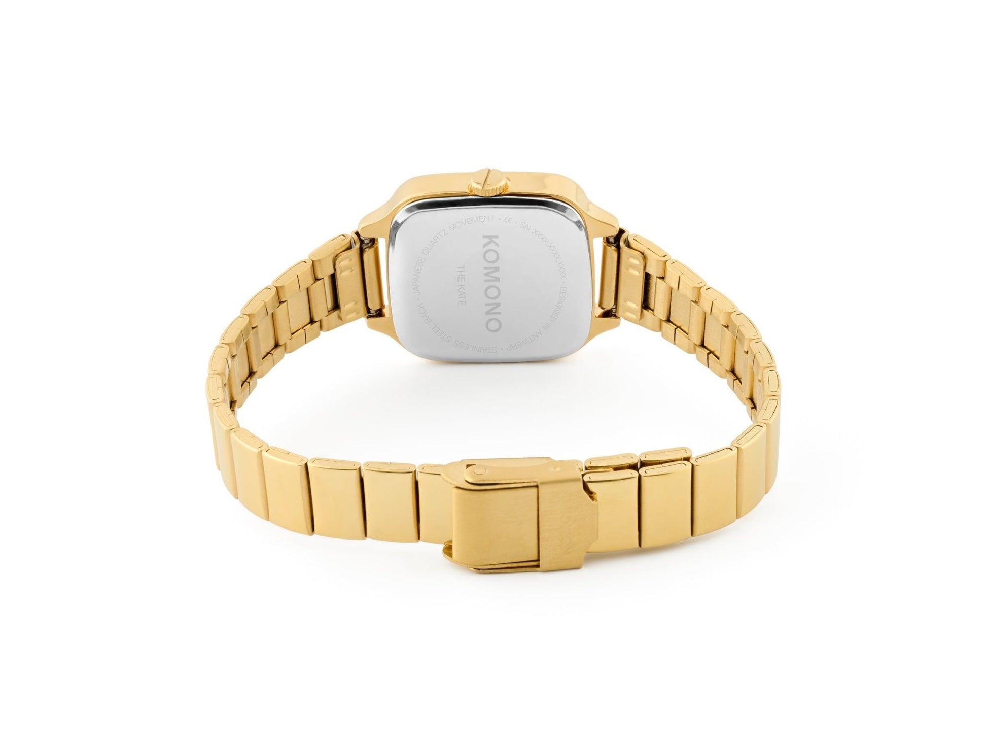 Komono Montre Flower Trak Gold Green - Les Lunettes de Pauline