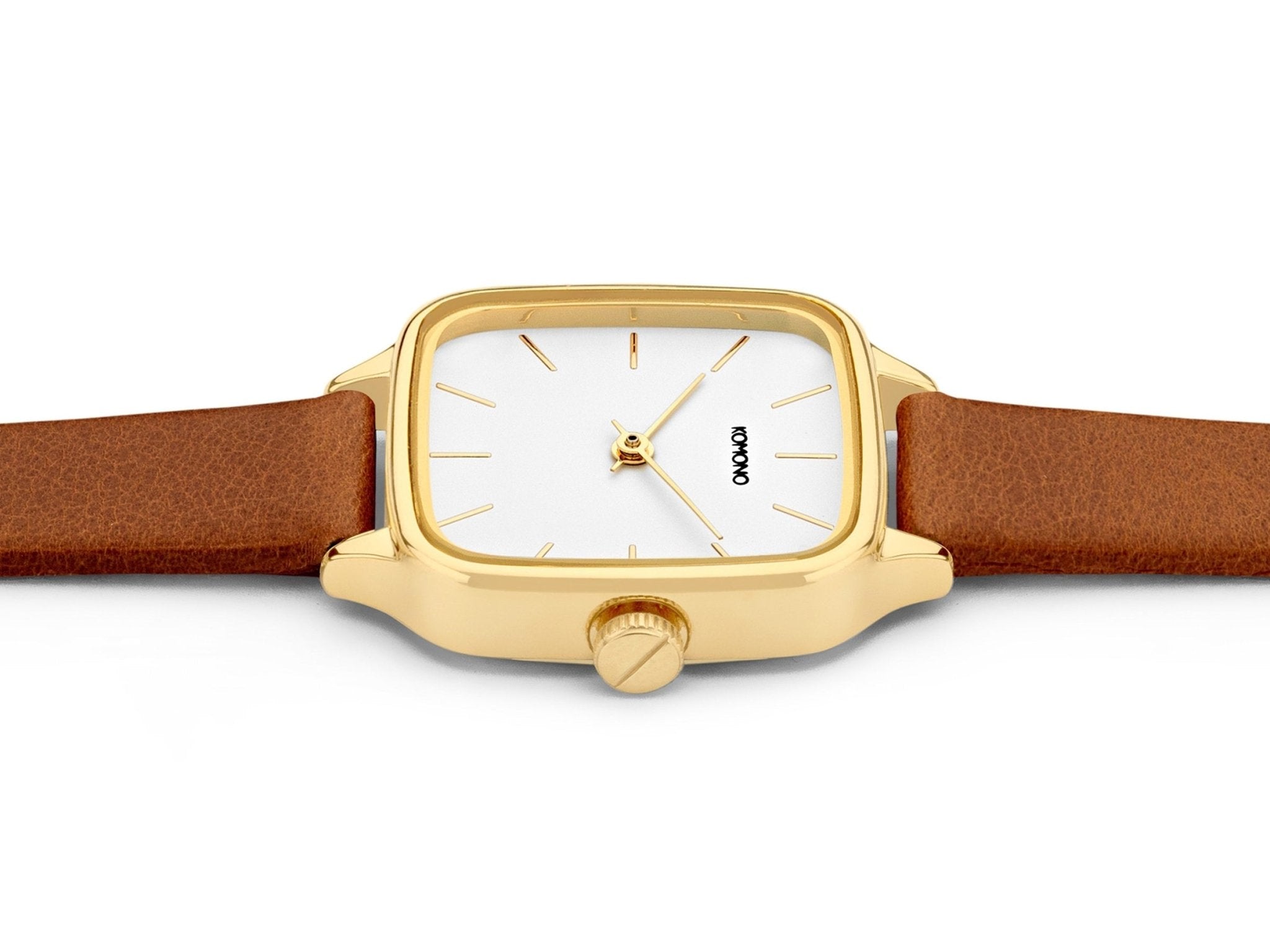 Komono Montre Gold Tan - Les Lunettes de Pauline