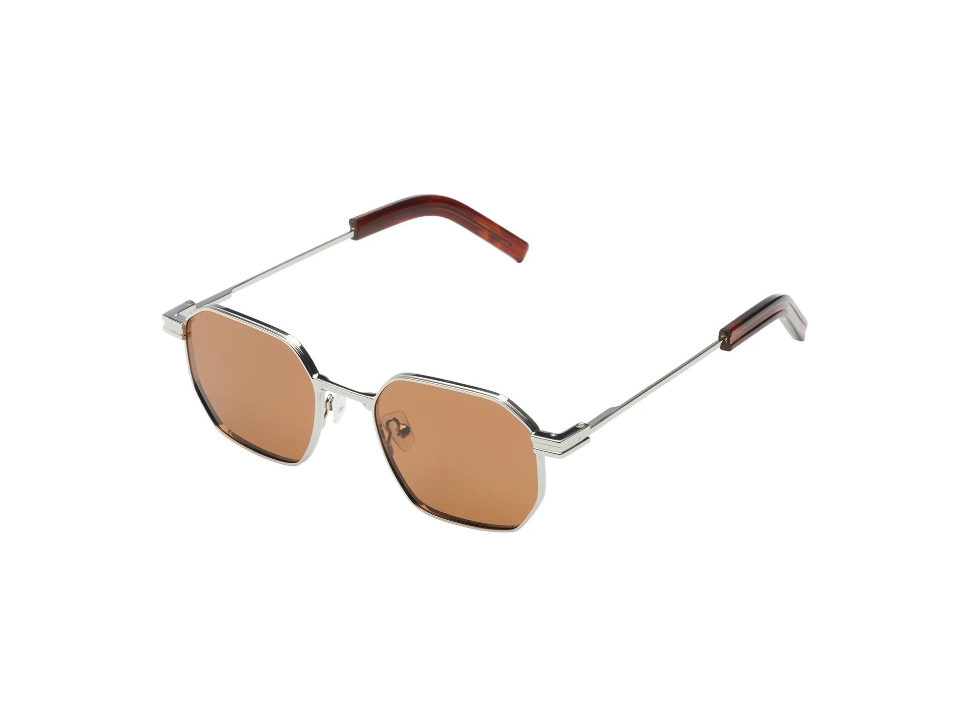 Komono Percy Silver Bourbon - Les Lunettes de Pauline