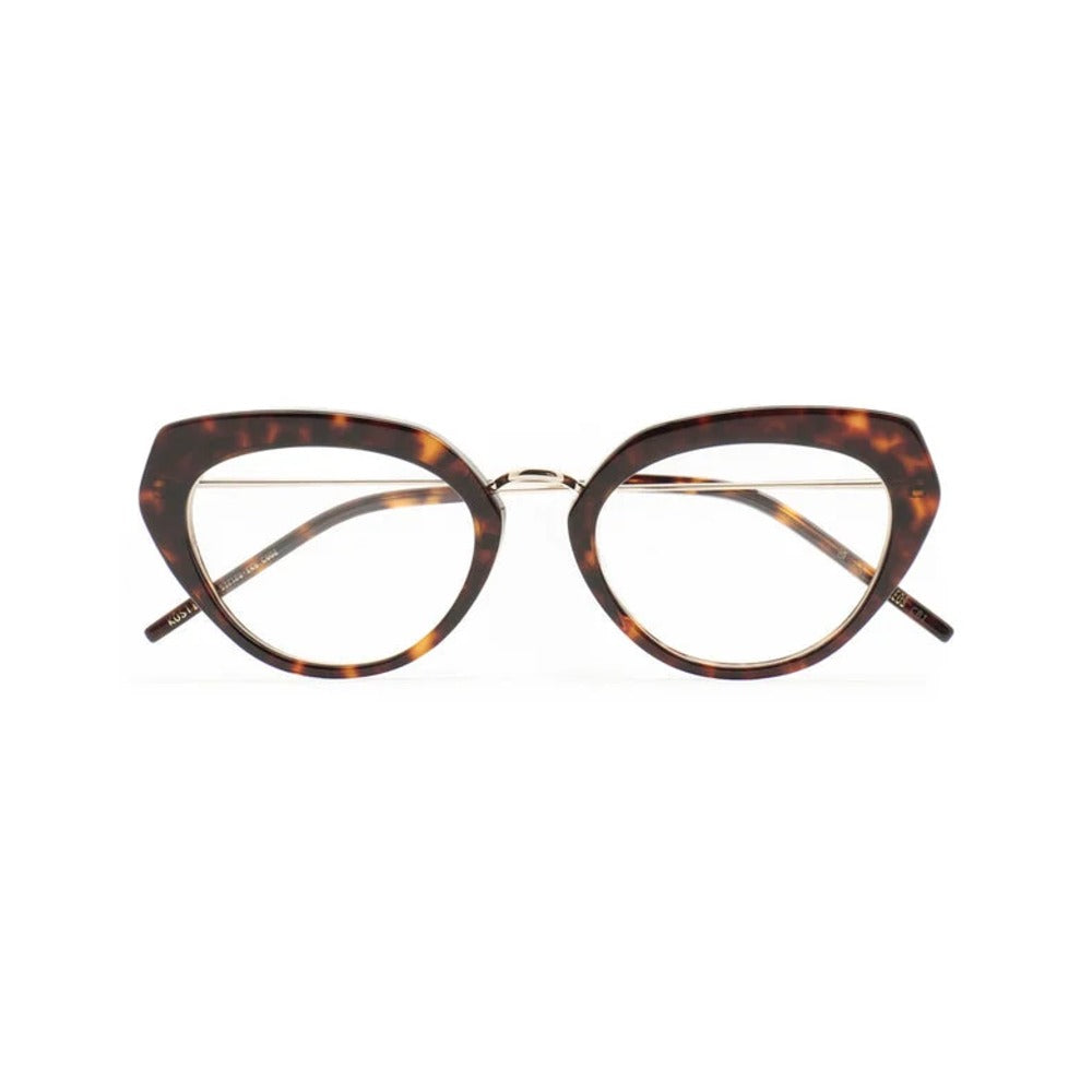 Kaleos Kostich Havane Foncé 02 de face - Les Lunettes de Pauline